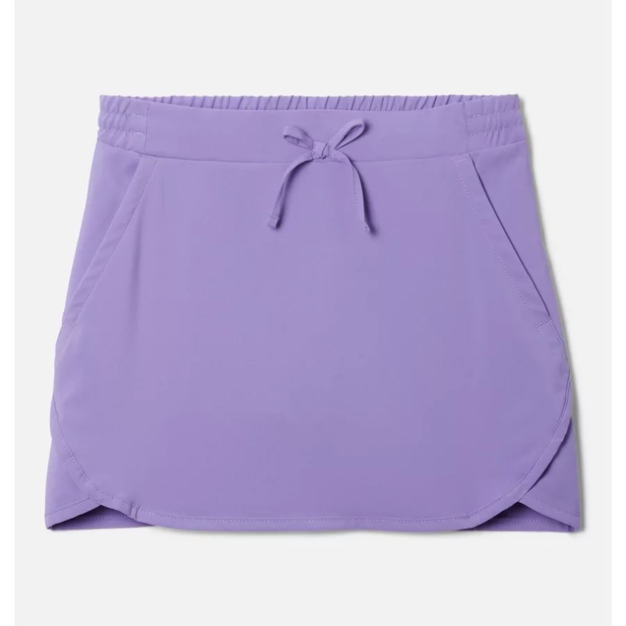 Paisley Purple Girls' Sandy ShoresSkort Columbia