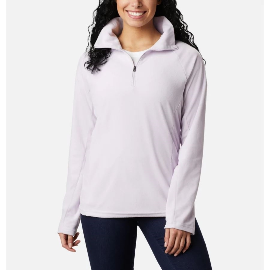 Pale Lilac Columbia Women's Glacial IV Half Zip Fleece