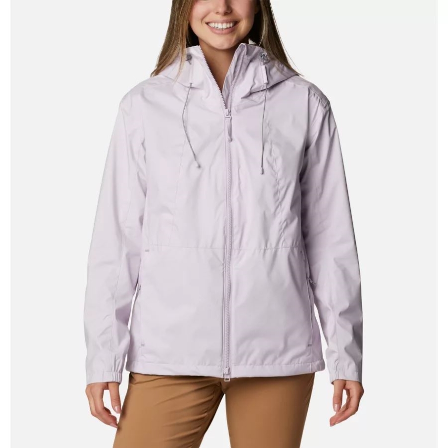 Pale Lilac Women's Sunrise Ridge Waterproof Shell Jacket Columbia