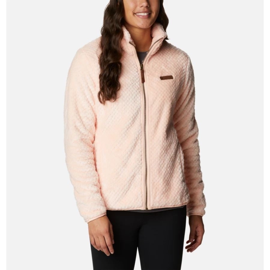 Peach Blossom Columbia Women's Fire Side II Sherpa Full Zip Fleece