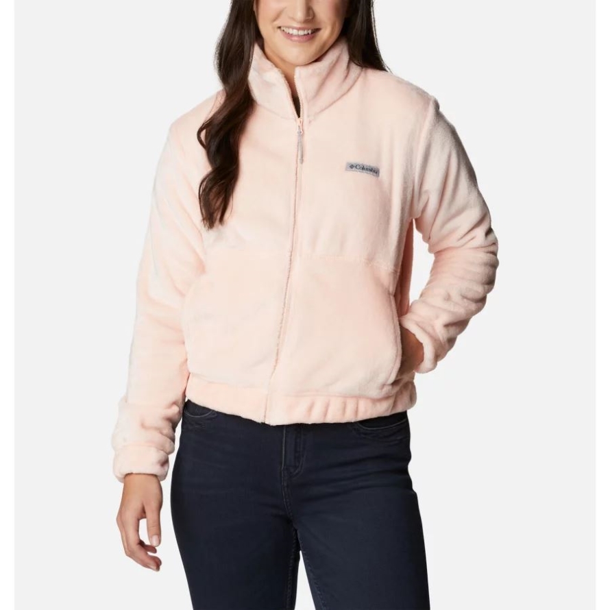 Peach Blossom Columbia Women's Fireside Full Zip Jacket