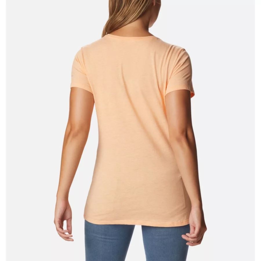 Peach Hthr/Find your Wild Graphic Columbia Women's Daisy Days Graphic T-Shirt