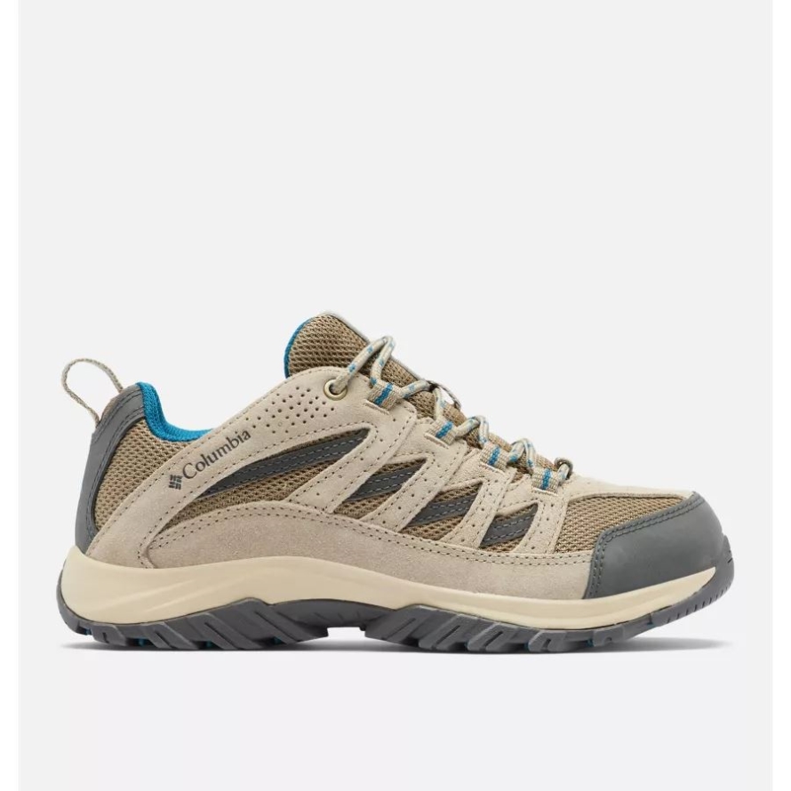 Pebble/Lagoon Women's Crestwood Hiking Shoe Wide Columbia