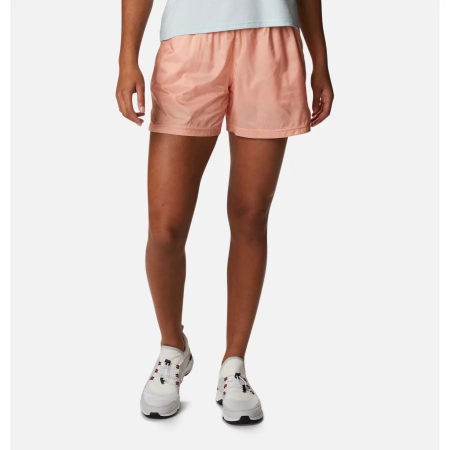 Pink Dawn Iridescent Columbia Women's Alpine Chill Zero Iridescent Multisport Shorts