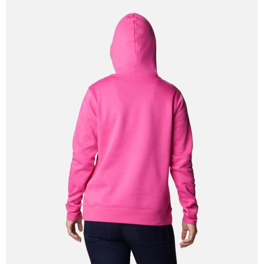 Pink Ice TTIP Logo Columbia Women's Tested Tough In Pink Hoodie