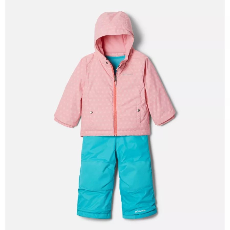 Pink Orchid Snowdaze Columbia Toddler Frosty Slope Snow Set