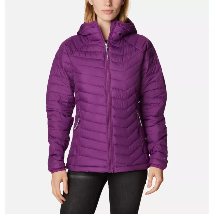 Plum Women's Powder Lite Hooded Jacket Columbia