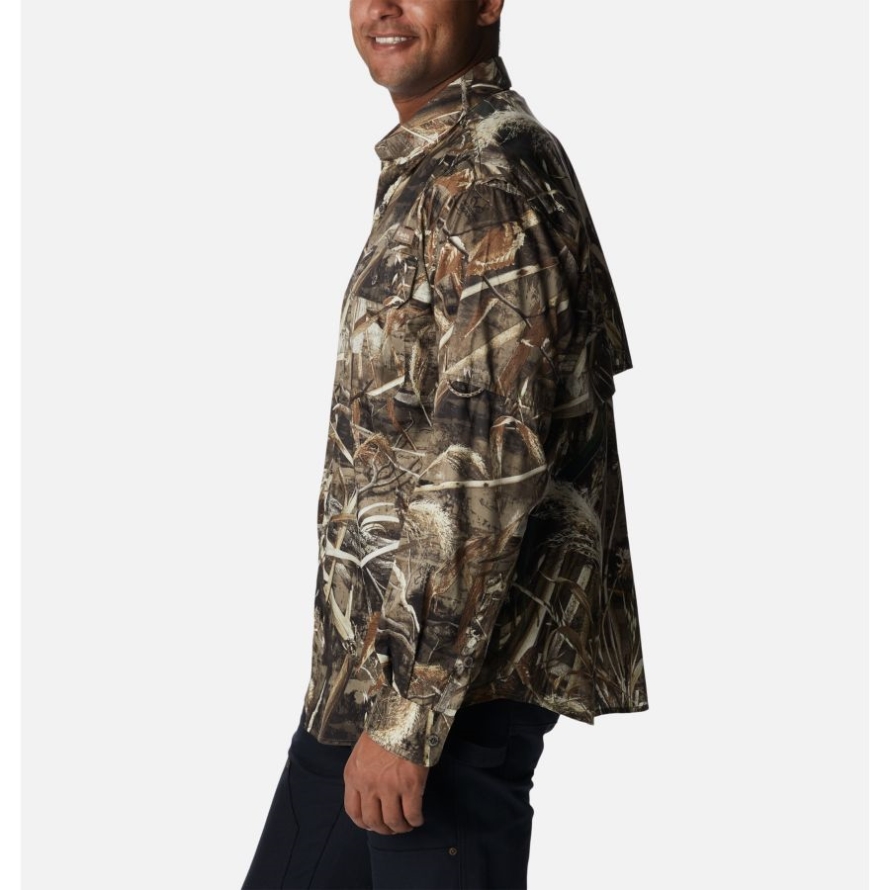 Realtree Max5/Flax Columbia Men's PHG Blood and Guts Shooting Shirt