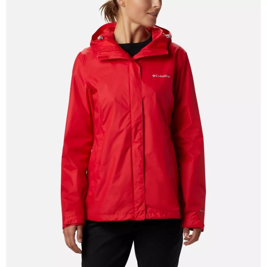 Red Lily Columbia Women's Arcadia II Rain Jacket