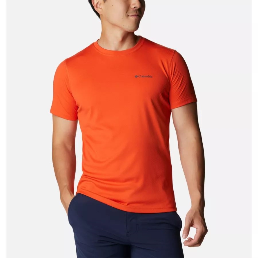Red Quartz Columbia Men's Zero Rules Technical T-Shirt