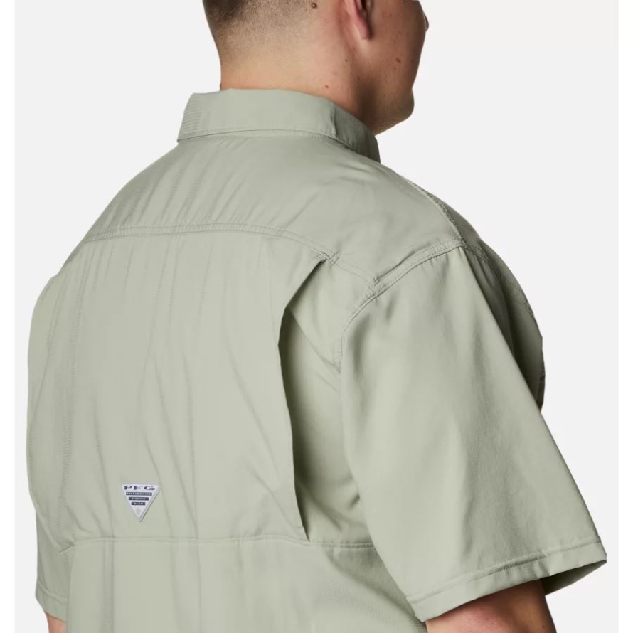 Safari Columbia Men's PFG Low Drag Offshore Short Sleeve Shirt Big