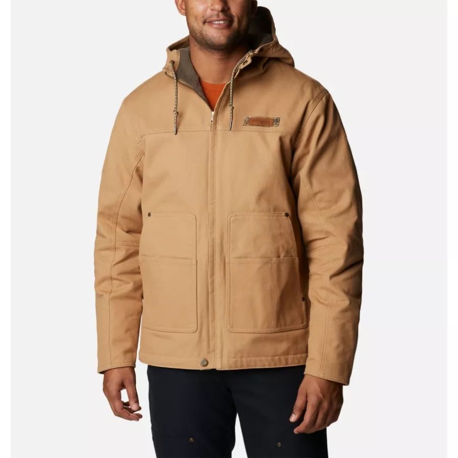 Sahara Columbia Men's PHG Rough Tail Work Hooded Jacket