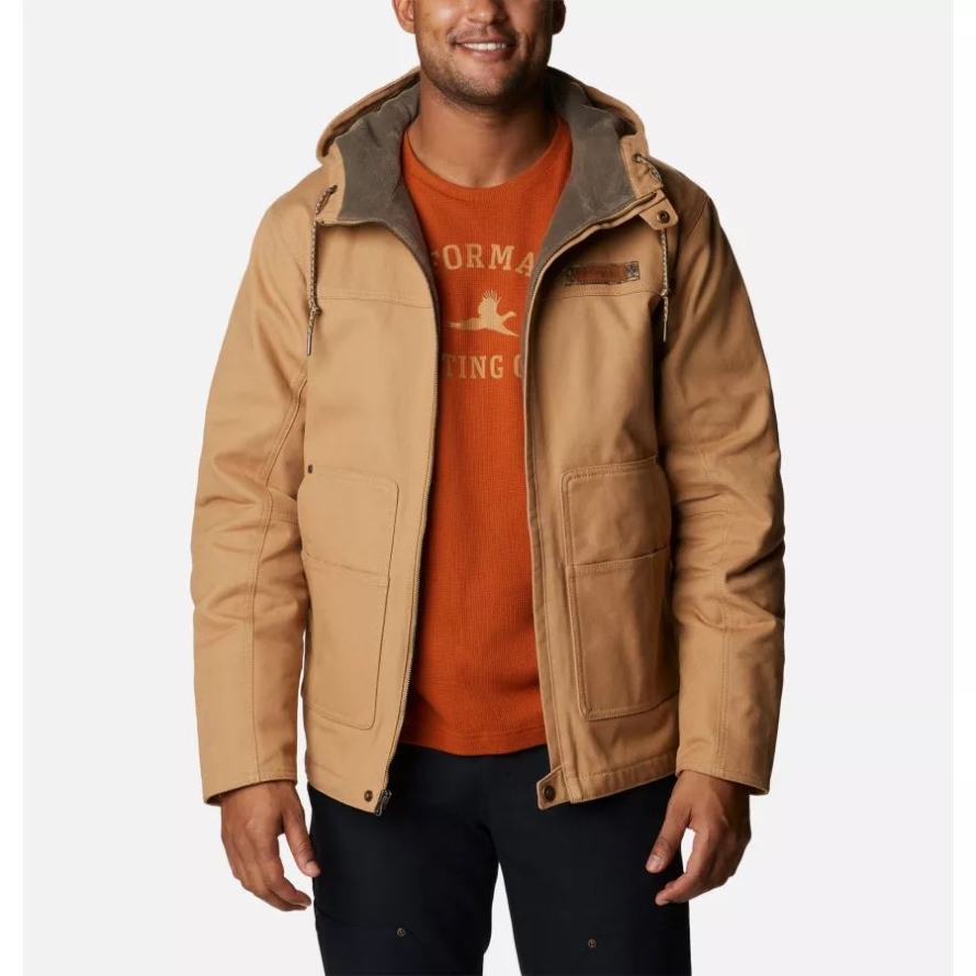Sahara Columbia Men's PHG Rough Tail Work Hooded Jacket
