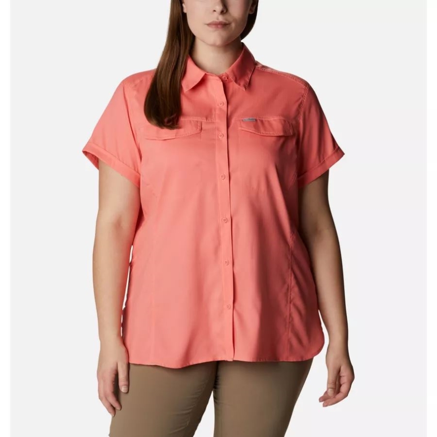 Salmon Women's Silver Ridge Lite Short Sleeve Shirt Columbia