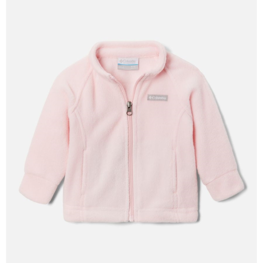 Satin Pink Girls' Infant Benton Springs Fleece Jacket Columbia