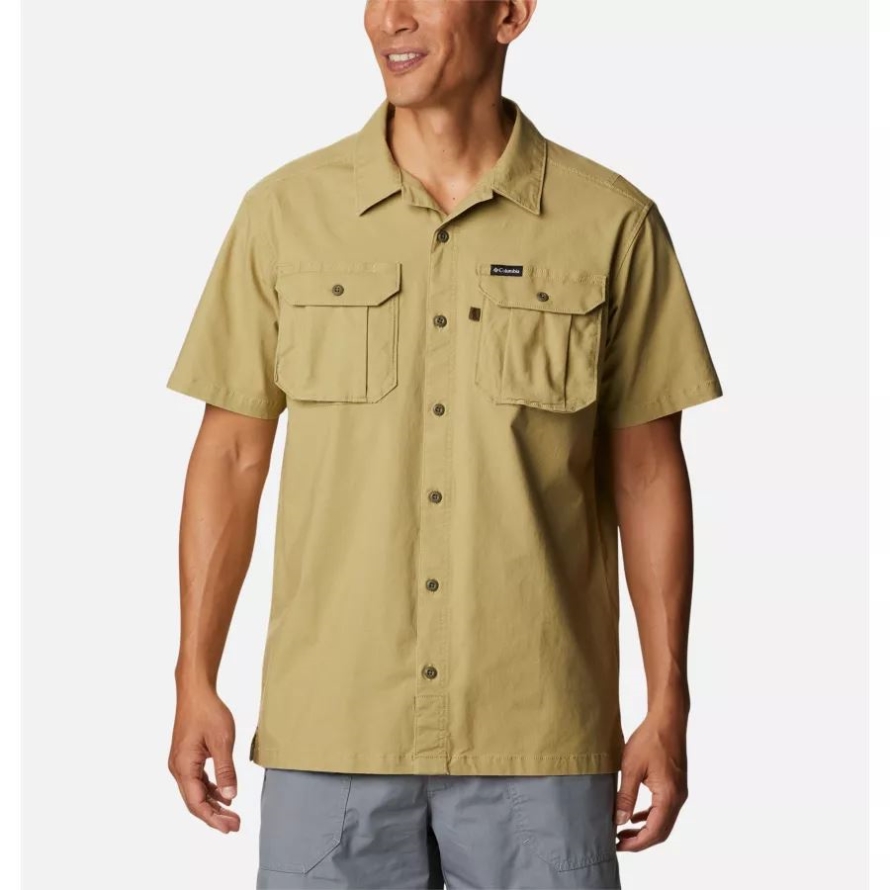 Savory Men's Wallowa Novelty Short Sleeve Shirt Columbia