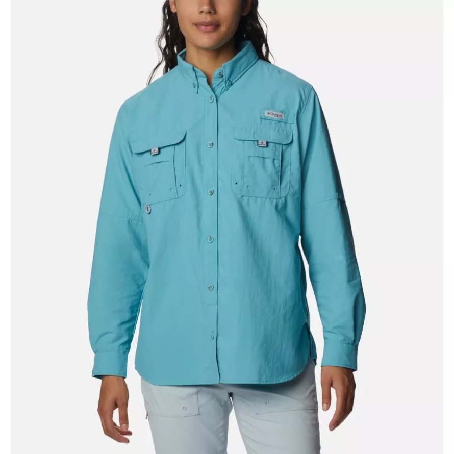 Sea Wave Columbia Women's PFG Bahama Long Sleeve Shirt
