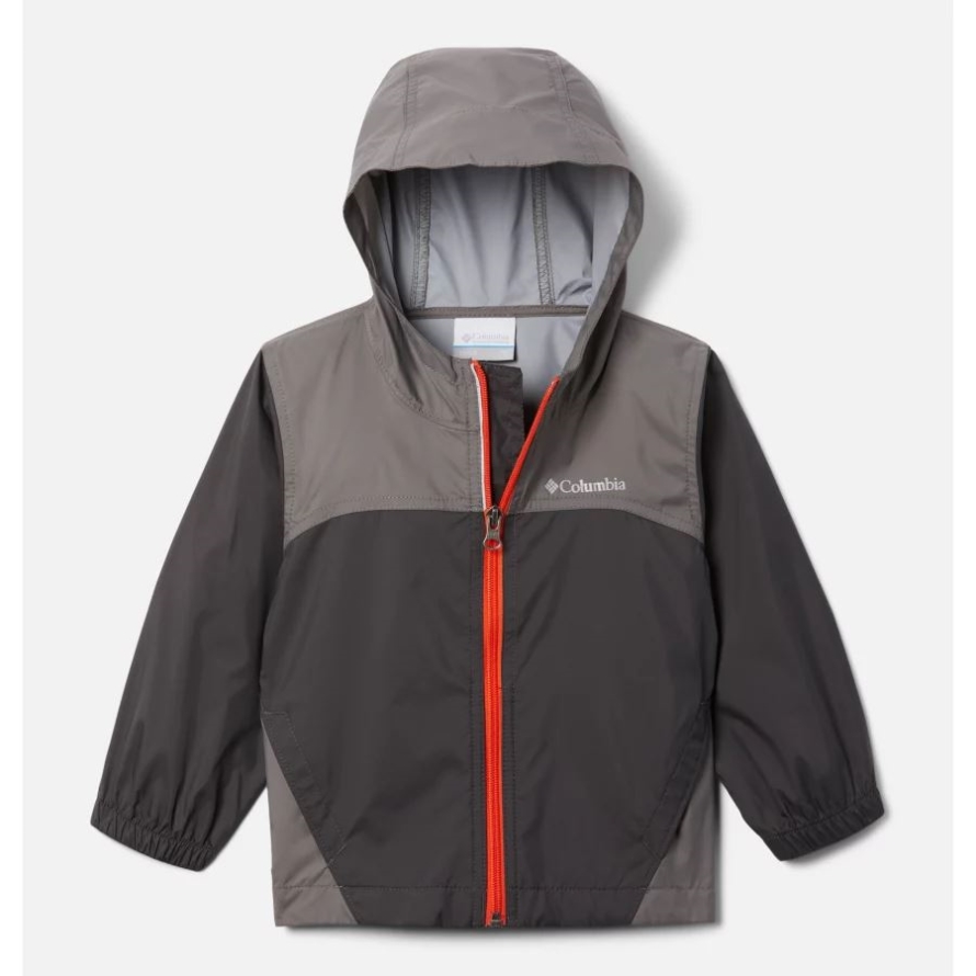 Shark/City Grey Boys' Toddler Glennaker Rain Jacket Columbia