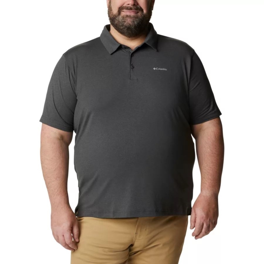 Shark Men's Tech Trail Polo Big Columbia