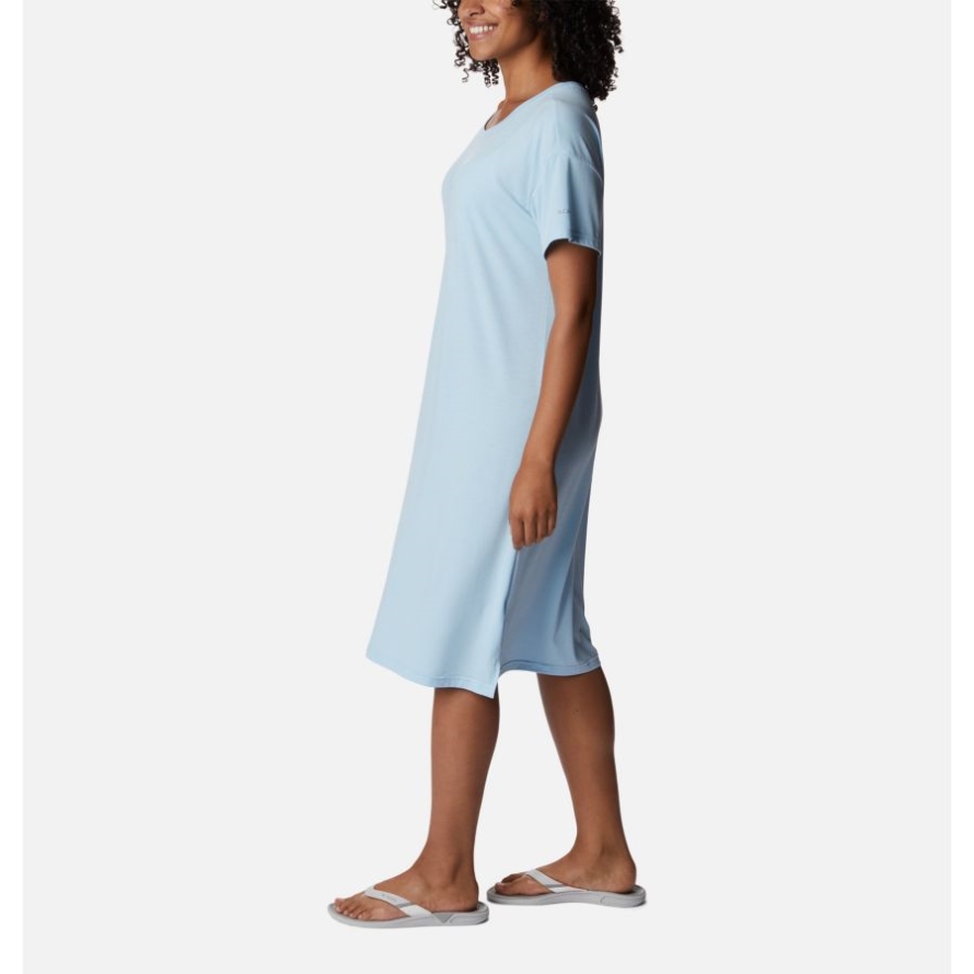 Spring Blue Columbia Women's Anytime Knit Tee Dress