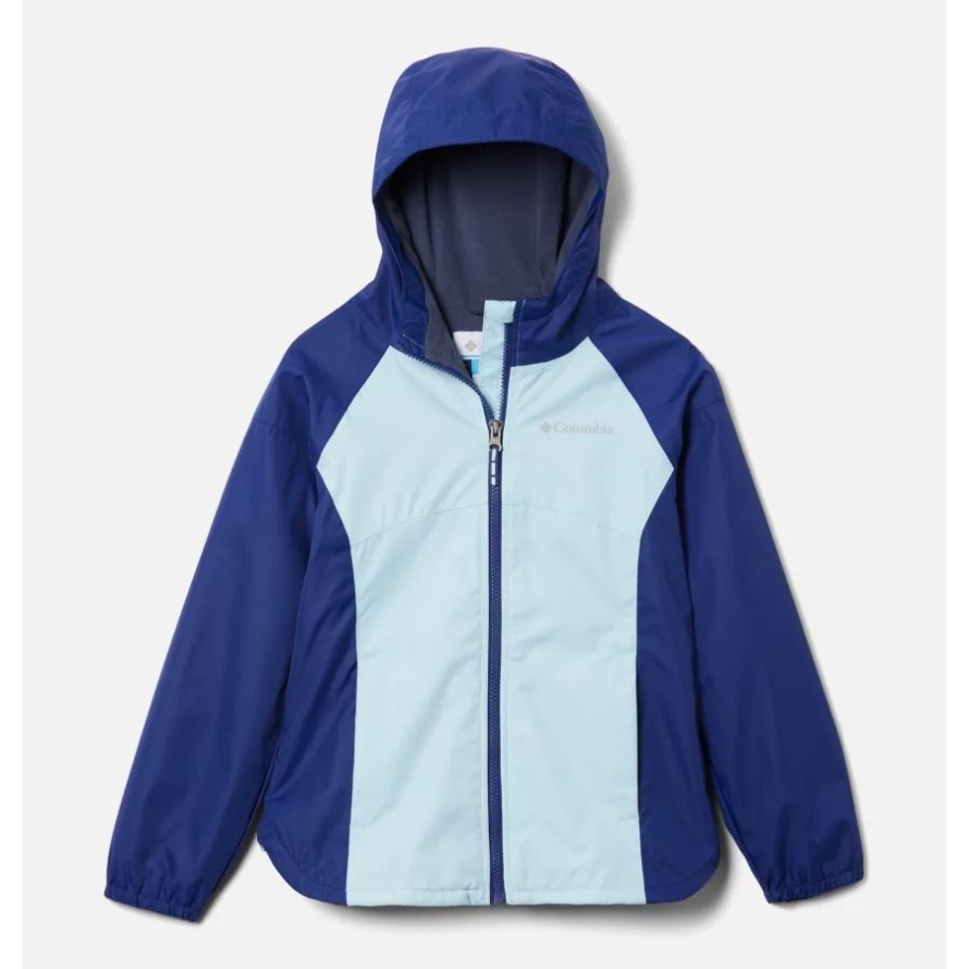Spring Blue/Dark Sapphire Girls' Endless Explorer Jacket Columbia
