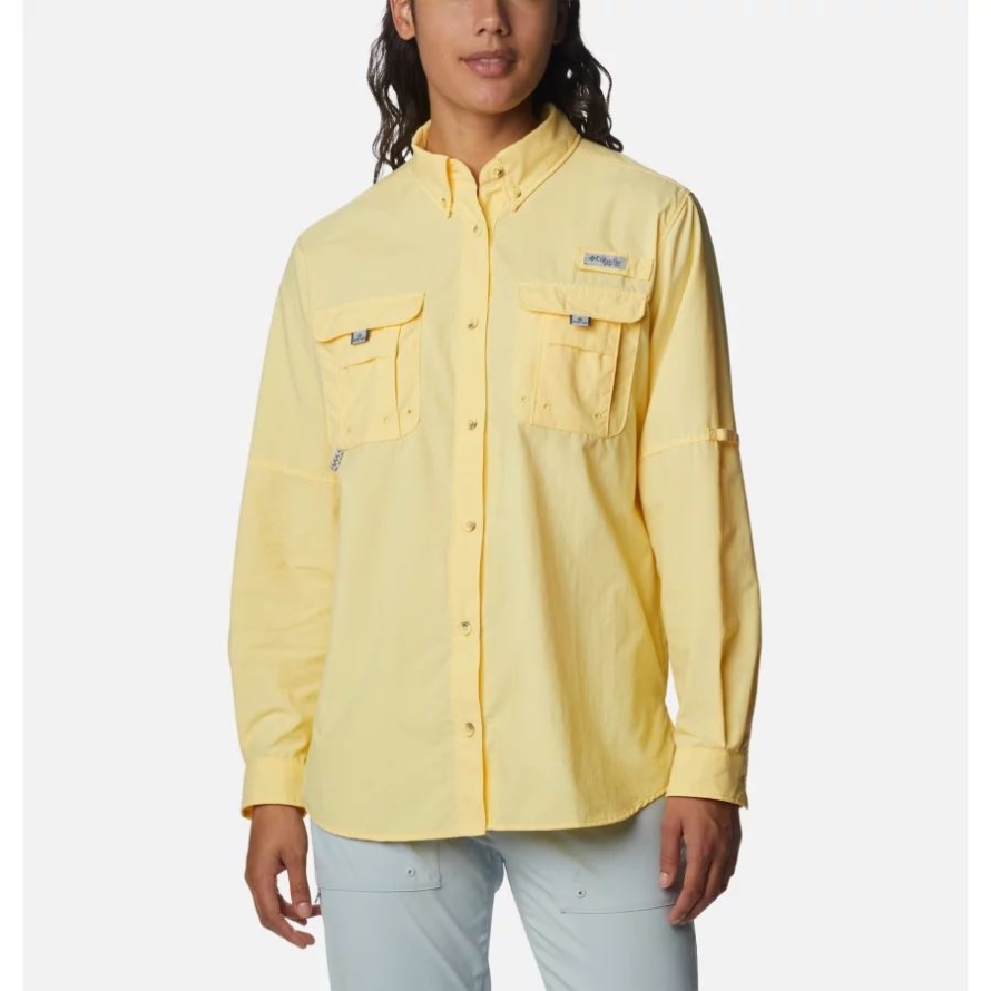 Sweet Corn Women's PFG Bahama Long Sleeve Shirt Columbia