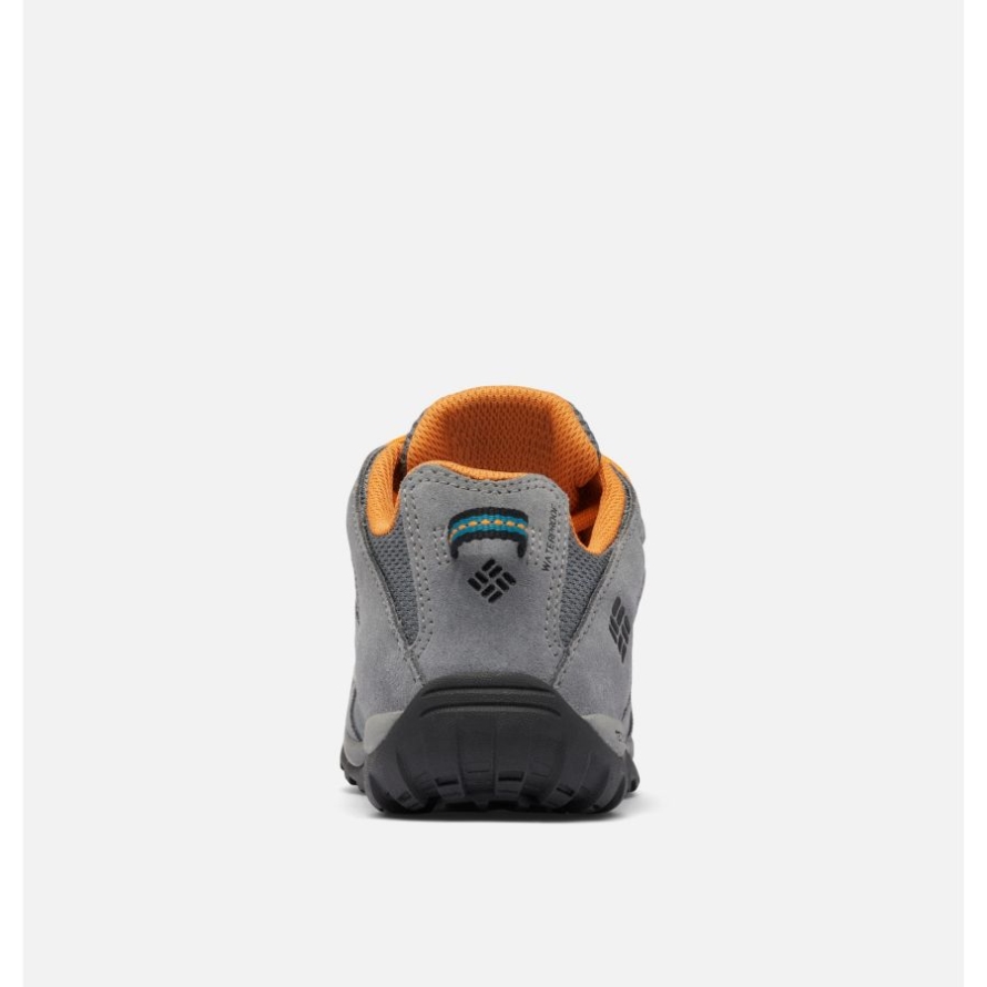 Ti Grey Steel/Gold Amber Columbia Little Kids' Redmond Waterproof Shoe