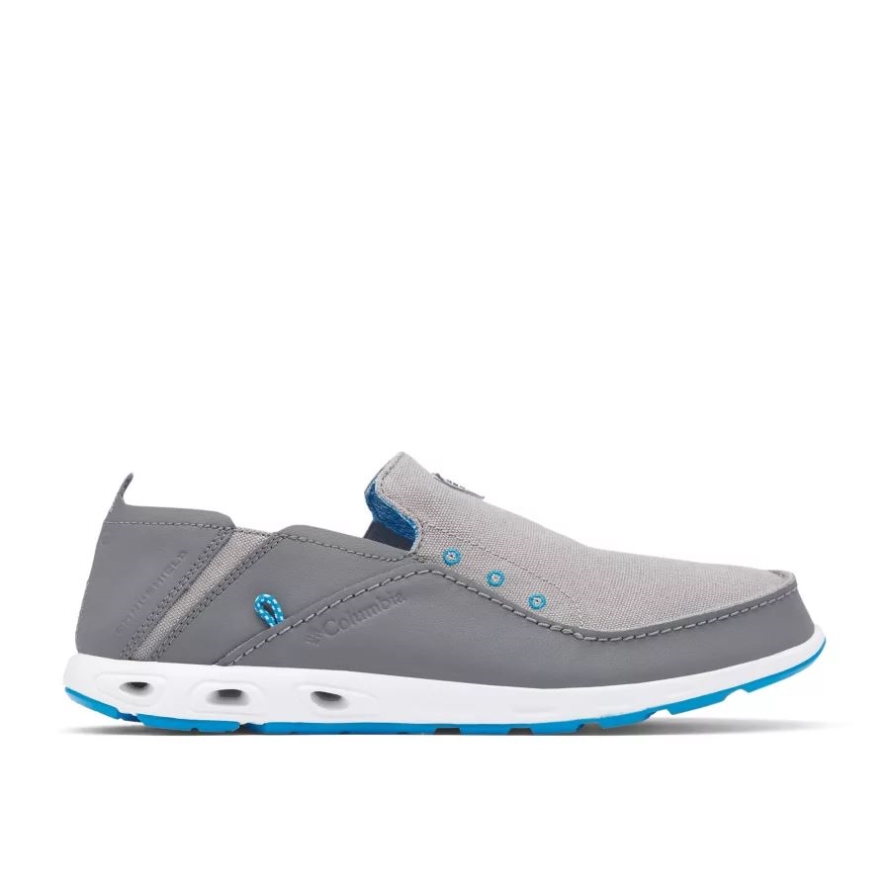 Ti Titanium/Pool Columbia Men's PFG Bahama Vent Shoe Wide
