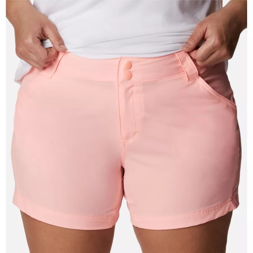 Tiki Pink Women's PFG Coral Point III Shorts Plus Size Columbia