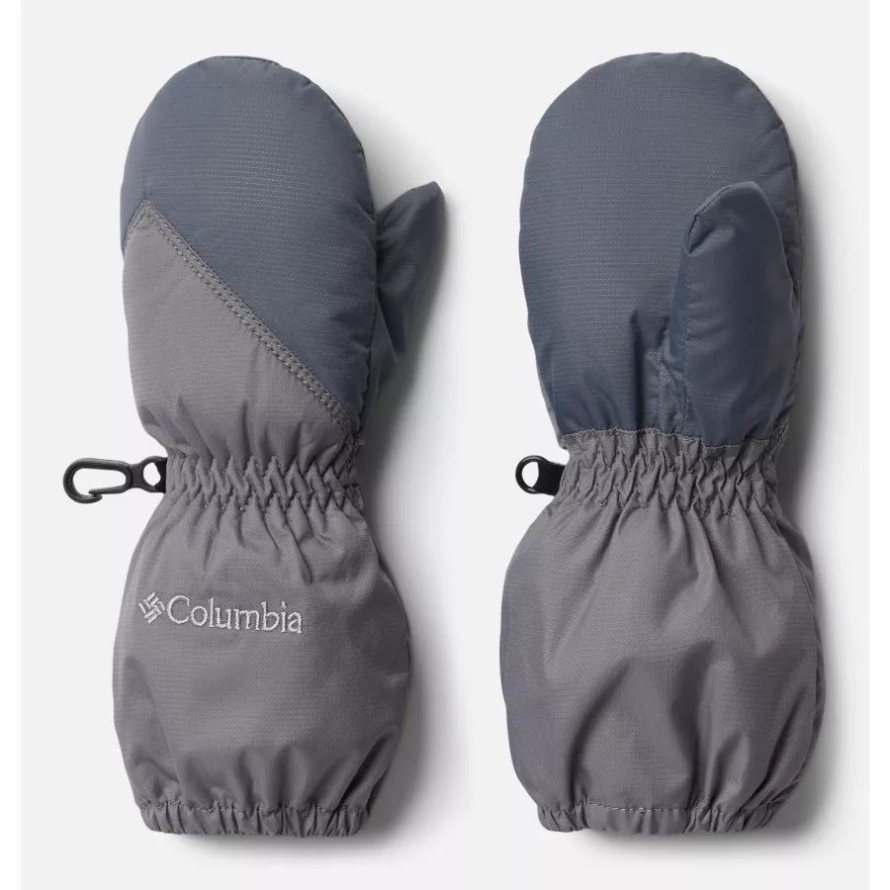 Toddler Chippewa Long Mittens City Grey/Black Columbia