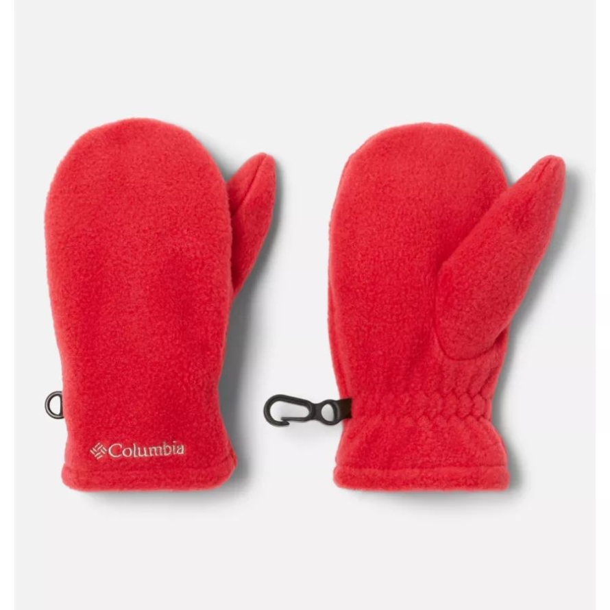 Toddler Fast Trek Fleece Mittens Mountain Red Columbia