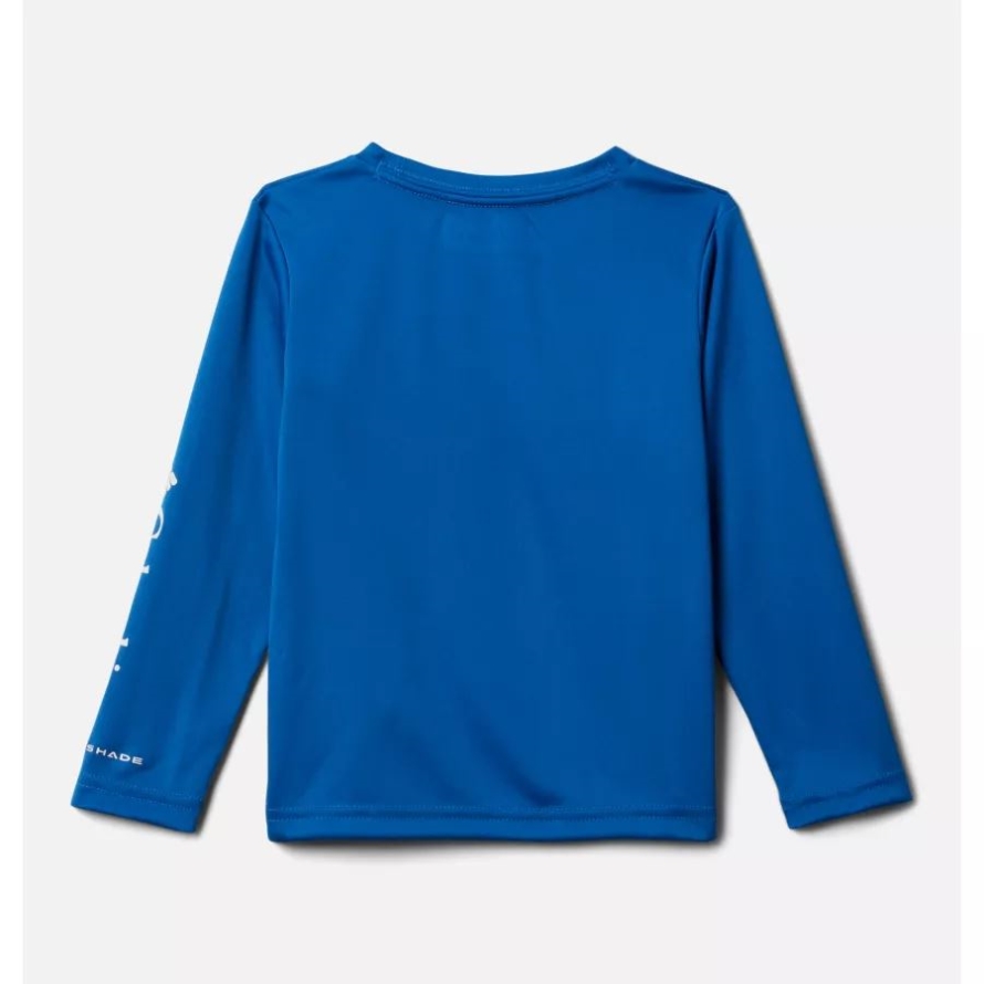 Toddler Fork Stream Long Sleeve Shirt Bright Indigo Columbia