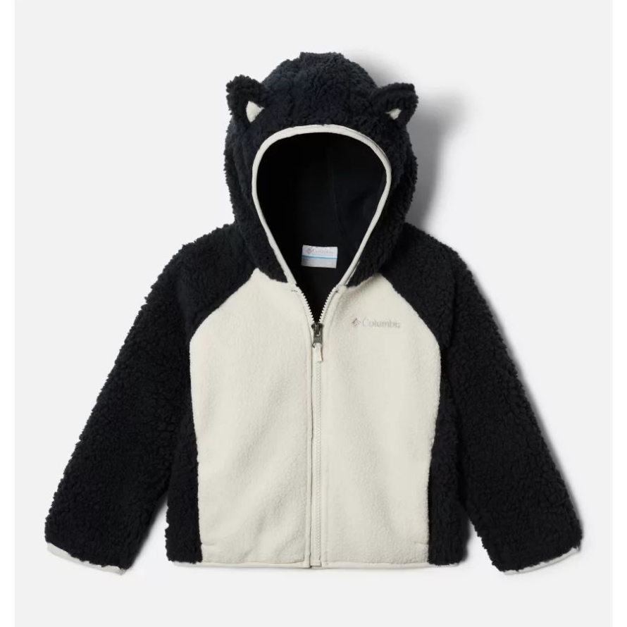 Toddler Foxy Baby Sherpa Jacket Columbia Black/Chalk