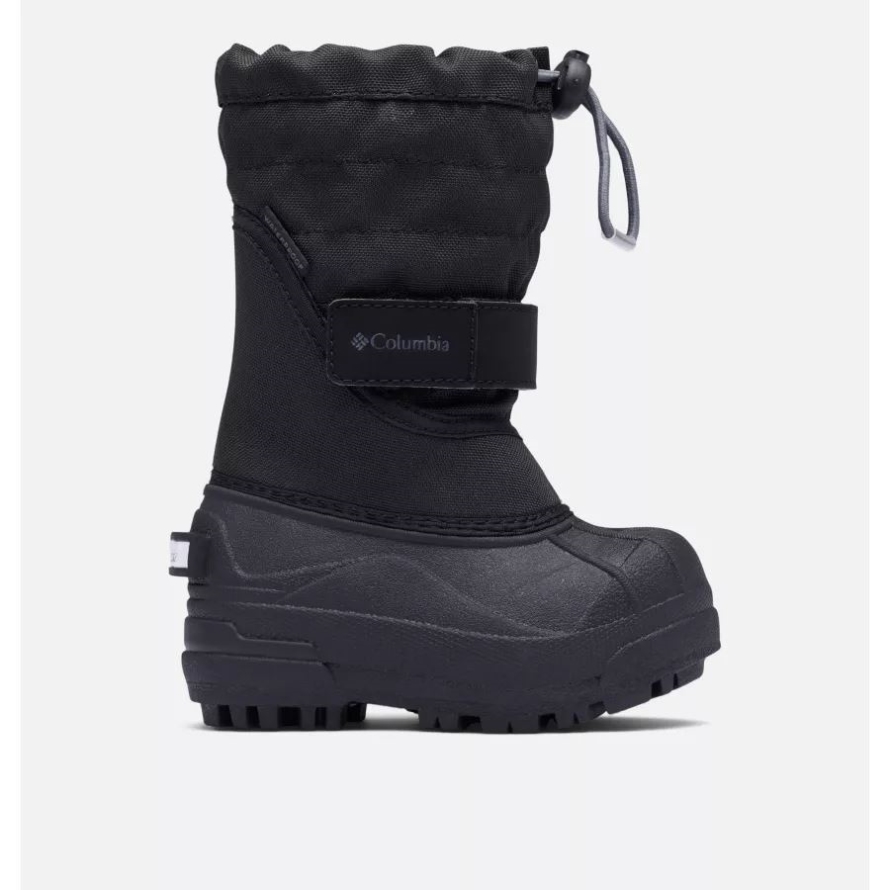 Toddler Powderbug Plus II Snow Boot Black/Graphite Columbia