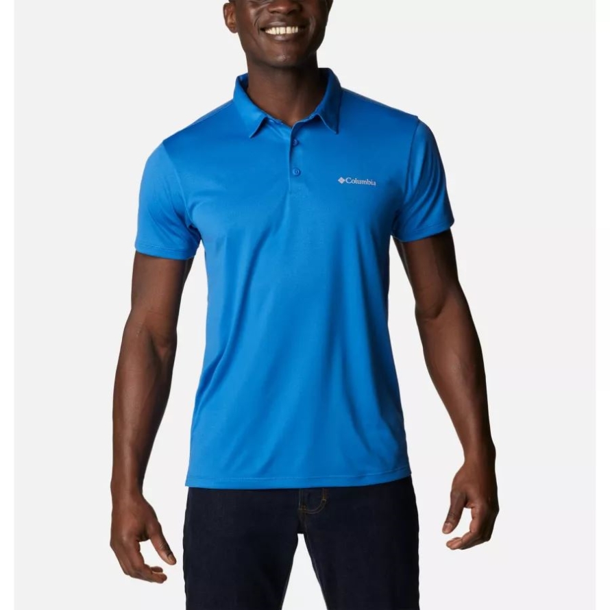 Triple Canyon Tech Polo Bright Indigo Columbia