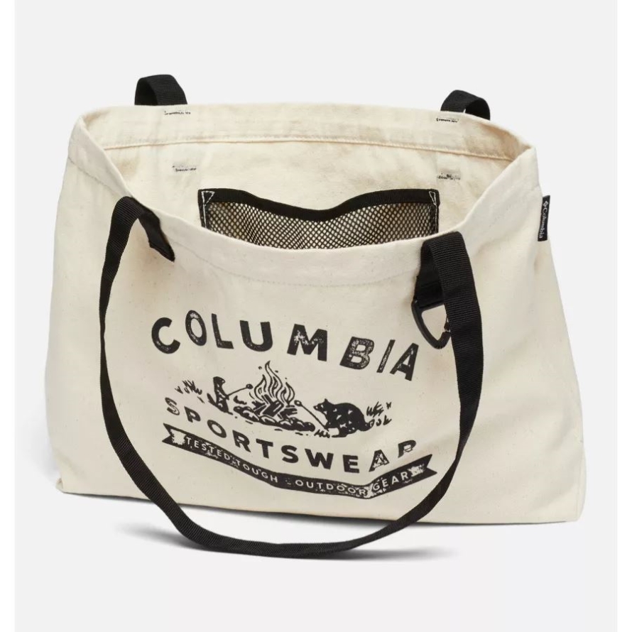 Undyed Canvas/Roasted Columbia Camp Henry Tote