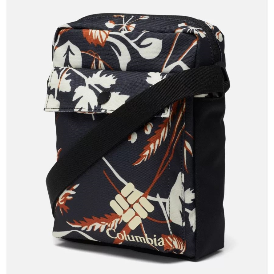 Unisex Zigzag Side Bag Columbia Black Fallgrass/Black