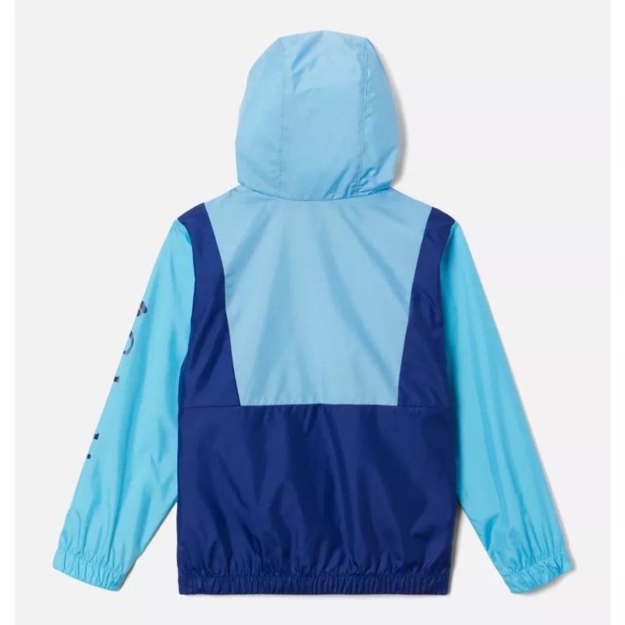 Vista Blue/Atoll/Dark Sapphire Girls' Lily Basin Jacket Columbia