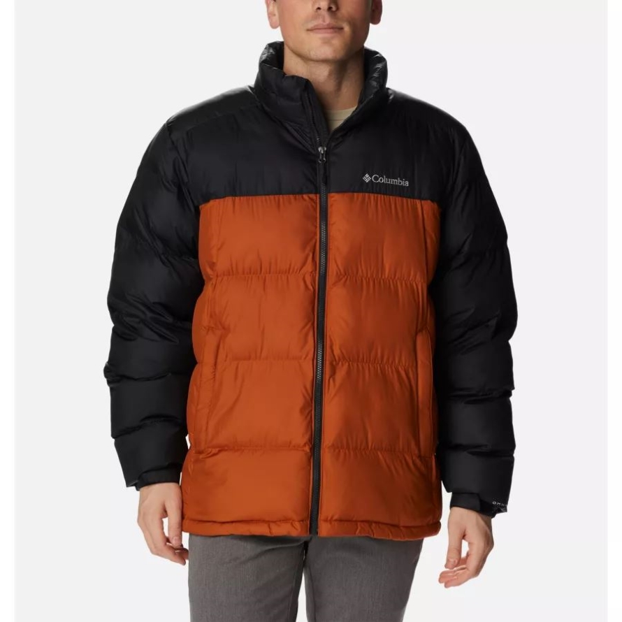 Warm Copper/Black Columbia Men's Pike Lake Insulated Jacket