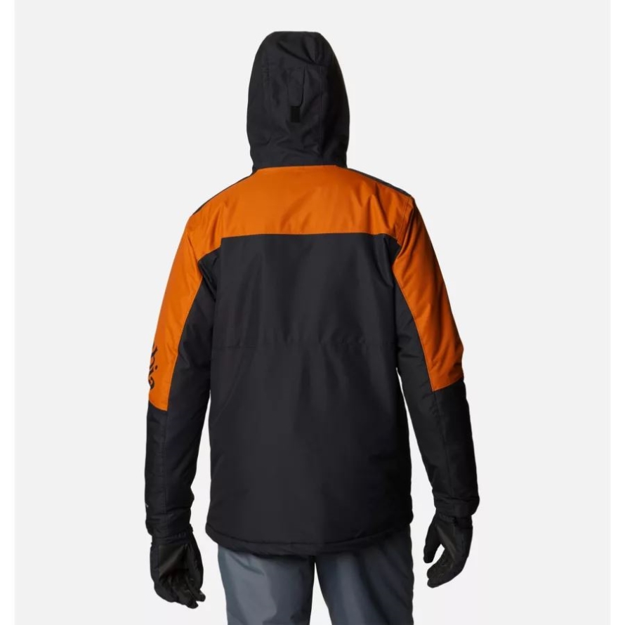 Warm Copper/Black Columbia Men's Timberturner II Waterproof Ski Jacket
