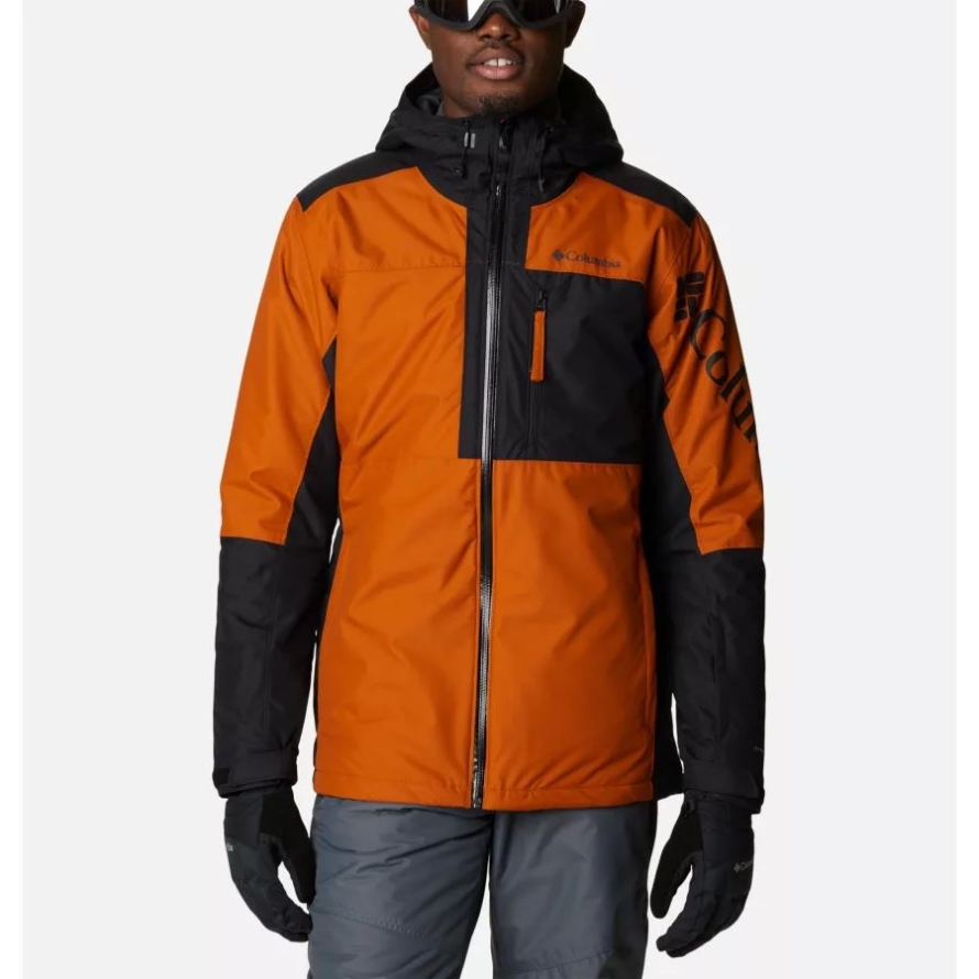 Warm Copper/Black Men's Timberturner II Ski Jacket Columbia