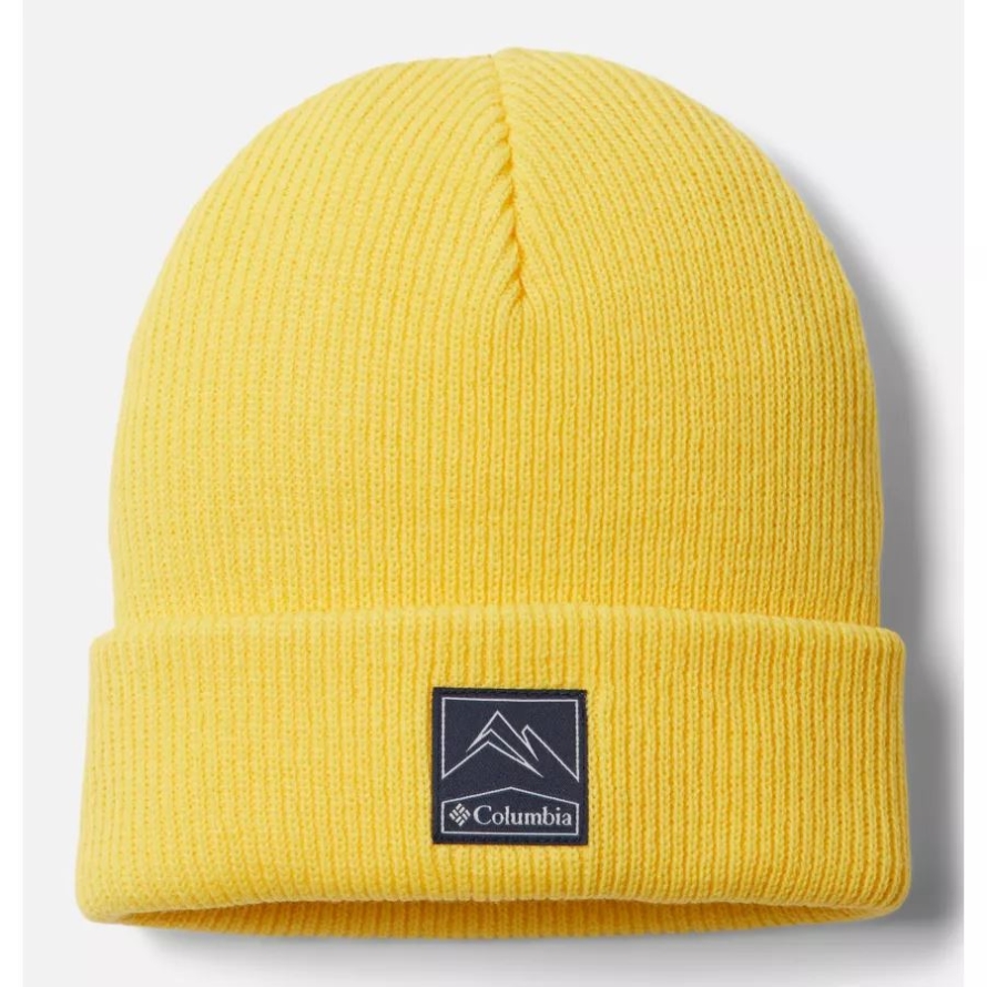 Whirlibird Cuffed Beanie Sun Glow Columbia Brand