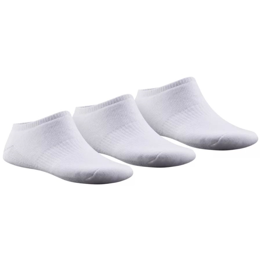White Big Kids' Sport No Show Sock 3pk Columbia