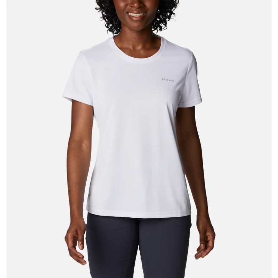 White Columbia Women's Columbia Hike Short Sleeve Crew Shirt