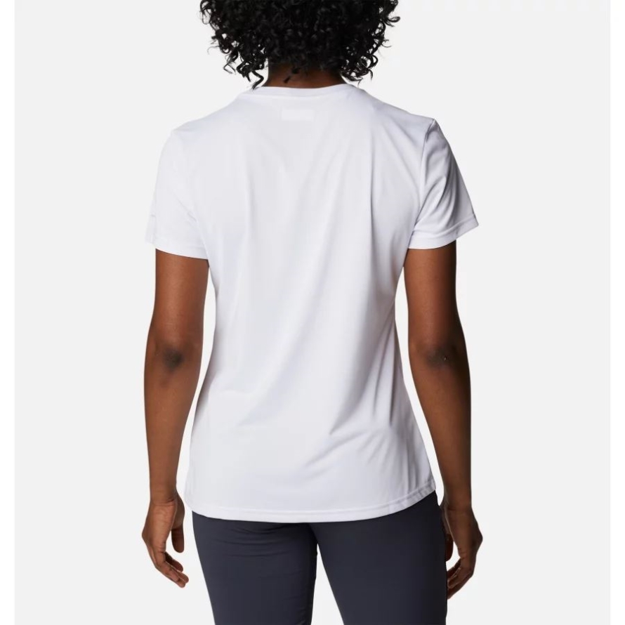 White Columbia Women's Columbia Hike Short Sleeve Crew Shirt