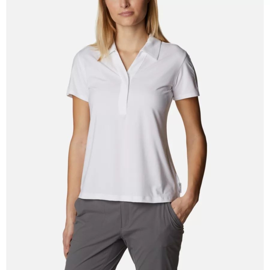 White Columbia Women's Firwood Camp II Polo