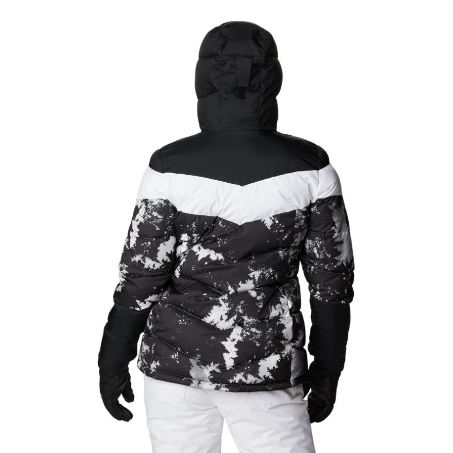White Lookup Print/Black/White Columbia Women's Abbott Peak Insulated Jacket
