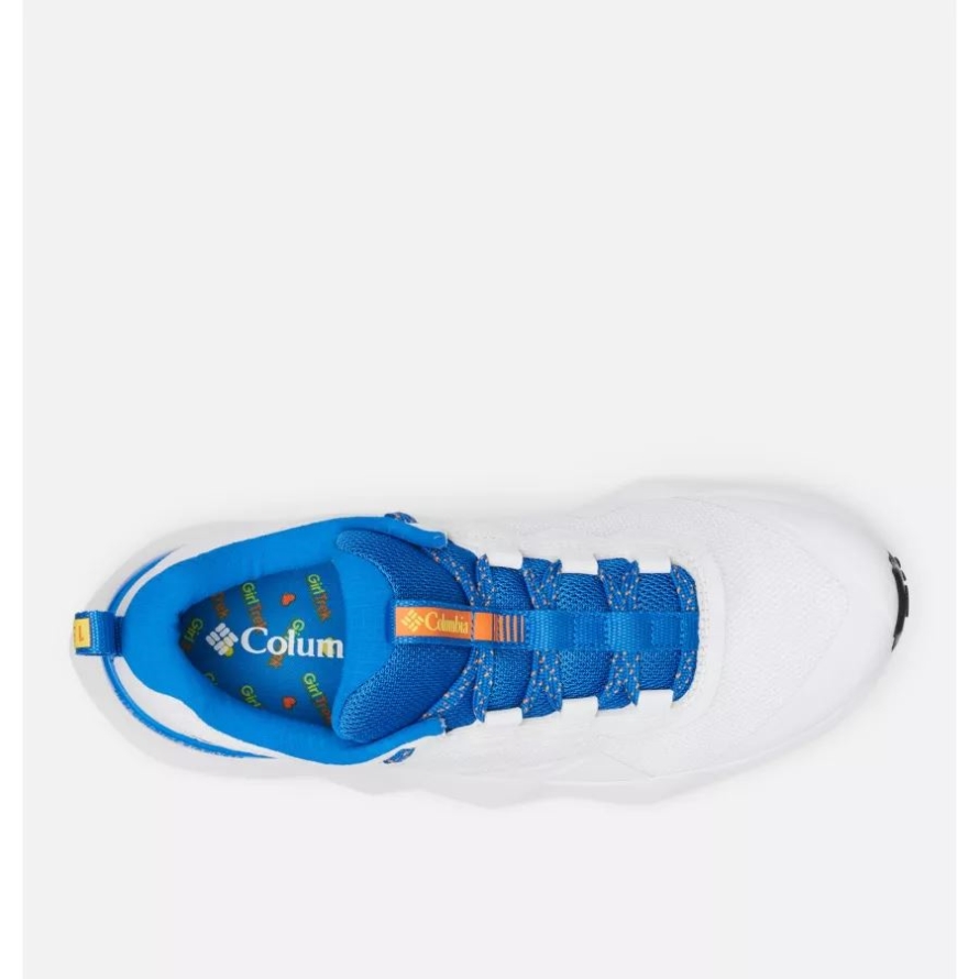 White/Super Blue Columbia Women's Facet 15 GirlTrek Shoe
