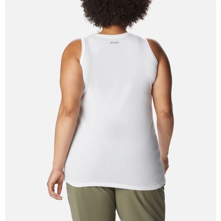 White/Van Life 3 Women's Bluff Mesa Tank Plus Size Columbia