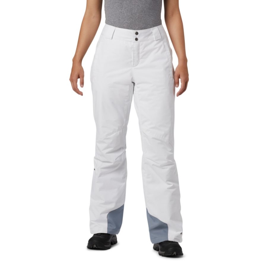 White Women's Bugaboo Omni-Heat Insulated Snow Pants Columbia